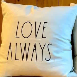 Rae Dunn Love Always Pillow